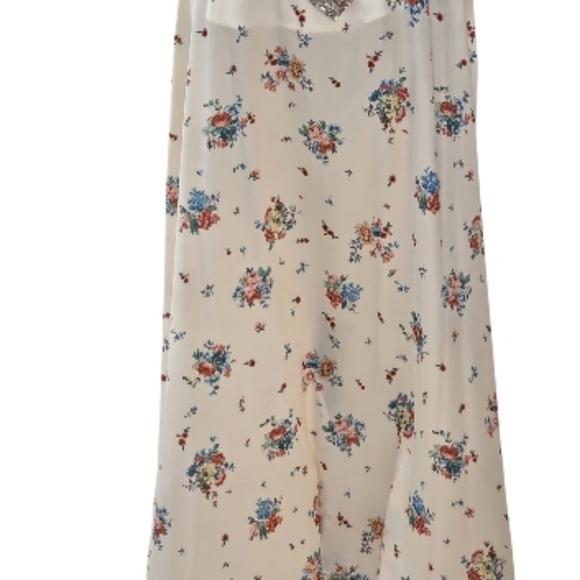 Rabanne Chainmail Sequin-Embellished Maxi Floral Metallic Skirt Multi Color NWT - Picture 5 of 16